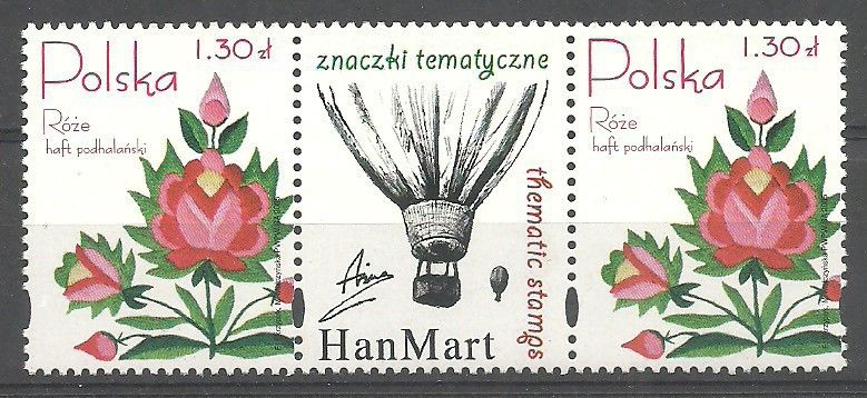 Znaczek Polska 2005 Mi per 4195 Fi 4045 Czyste **
