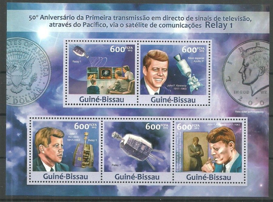 Znaczek Gwinea Bissau 2013 Mi ark 6596-6600 Czyste **