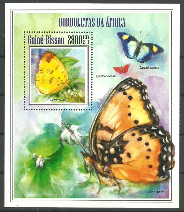 Znaczek Gwinea Bissau 2013 Mi bl 1210 Czyste **