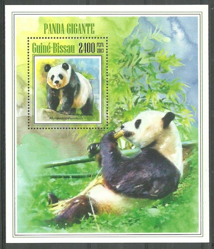 Znaczek Gwinea Bissau 2013 Mi bl 1227 Czyste **