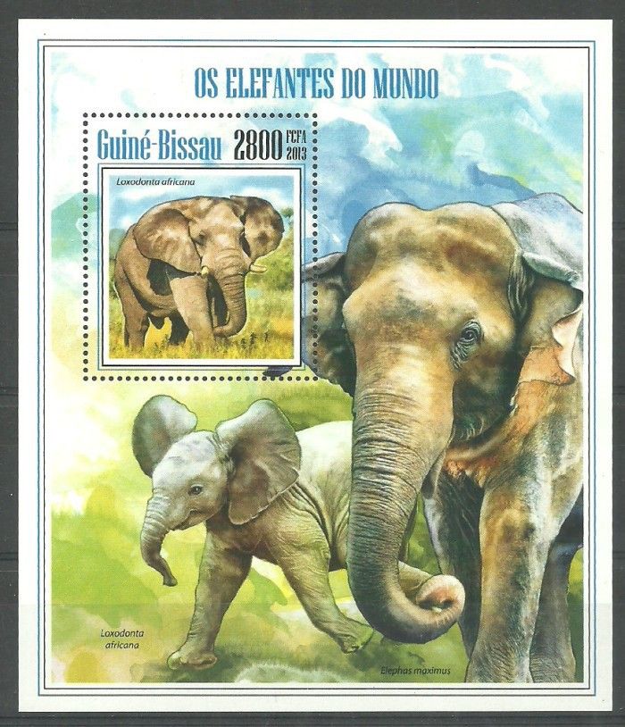 Znaczek Gwinea Bissau 2013 Mi bl 1231 Czyste **