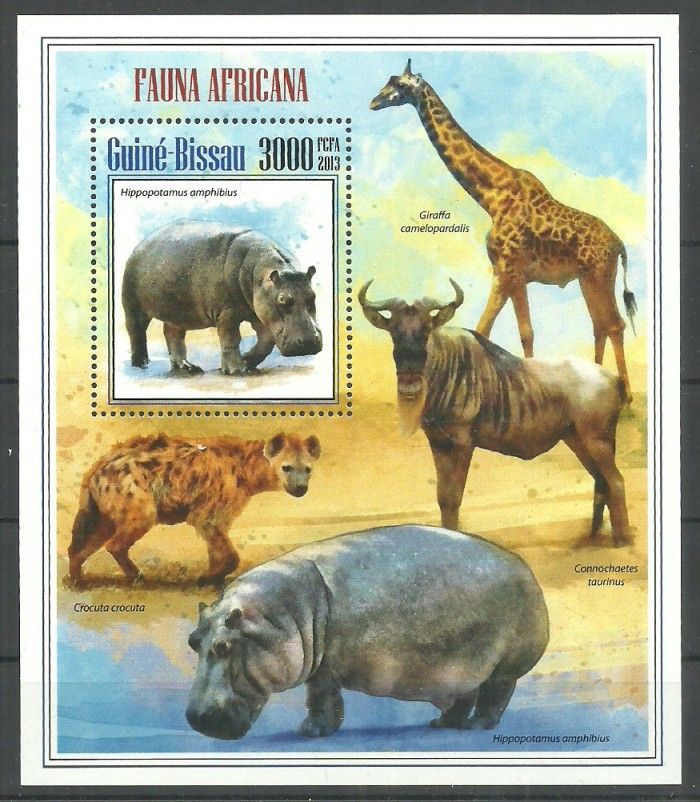 Znaczek Gwinea Bissau 2013 Mi bl 1235 Czyste **