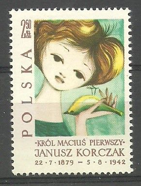 Znaczek Polska 1962 Mi 1361 Fi 1213 Czyste **