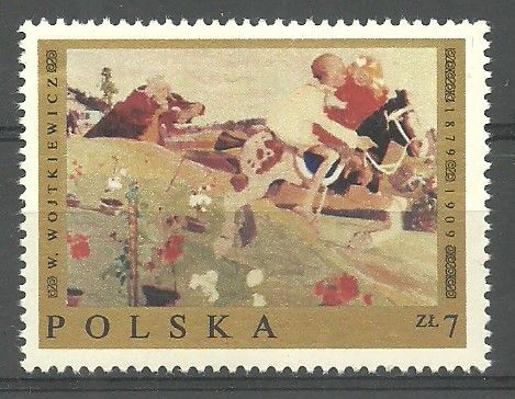 Znaczek Polska 1969 Mi 1948 Fi 1801 Czyste **