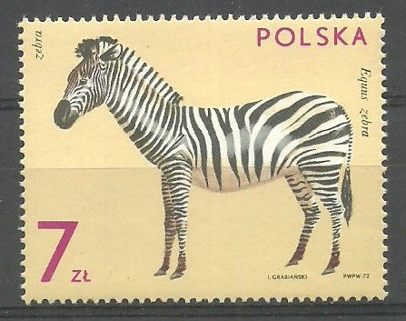 Znaczek Polska 1972 Mi 2170 Fi 2023 Czyste **