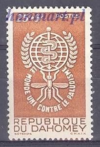 Znaczek Dahomej 1962 Mi 192 Czyste **