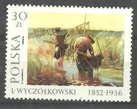 Znaczek Polska 1987 Mi 3086 Fi 2938 Czyste **