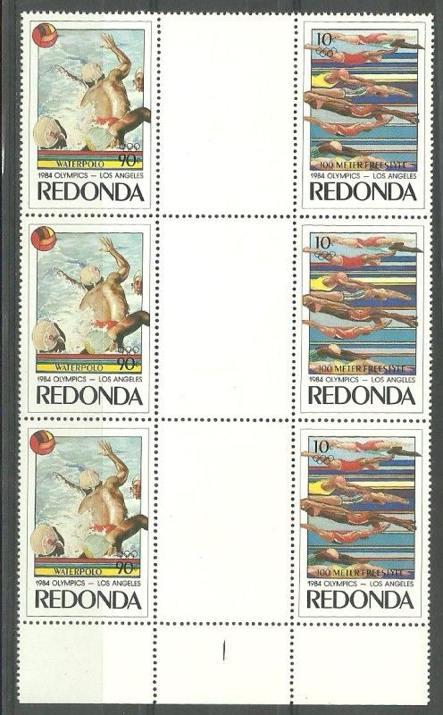 Znaczek Redonda 1984 Mi 158+160 Czyste **