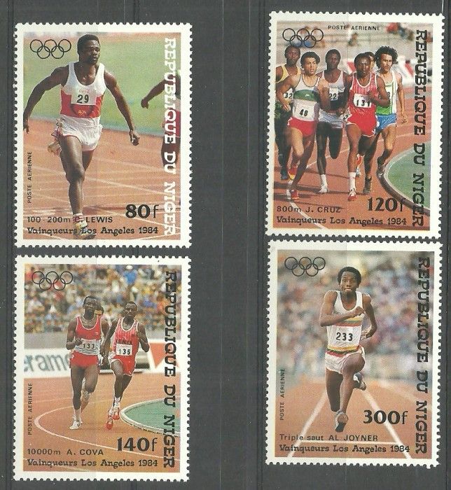 Znaczek Niger 1984 Mi 900-903 Czyste **