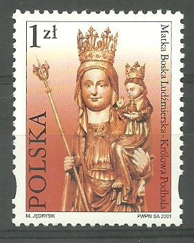 Znaczek Polska 2001 Mi 3905 Fi 3756 Czyste **