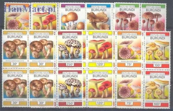 Znaczek Burundi 1992 Mi 1746-1755 Czyste **