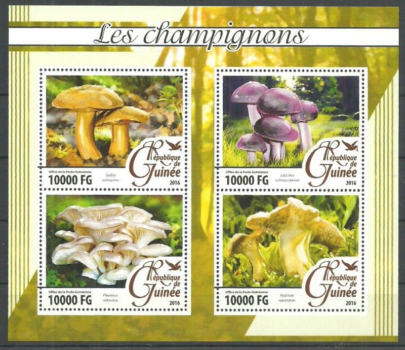 Znaczek Gwinea 2016 Mi ark 11661-11664 Czyste **