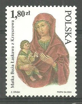 Znaczek Polska 2003 Mi 4071 Fi 3921 Czyste **