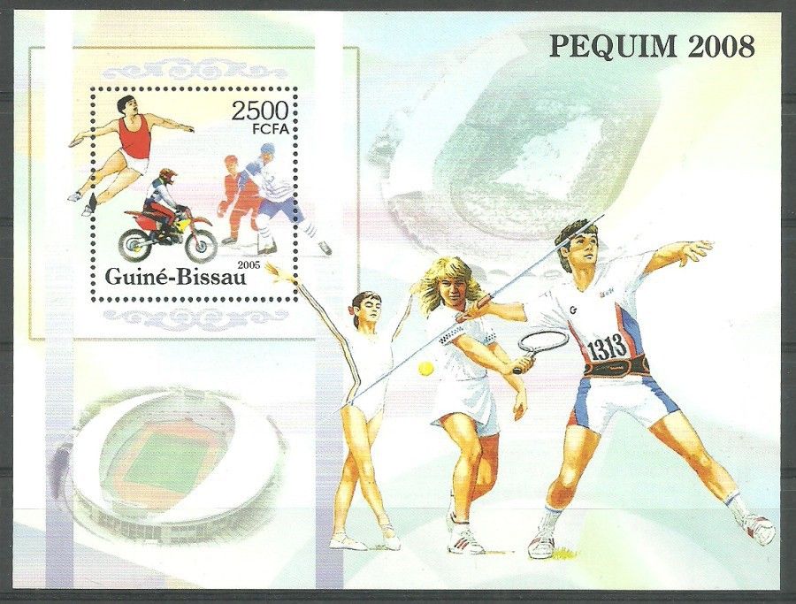 Znaczek Gwinea Bissau 2005 Mi bl 520 Czyste **