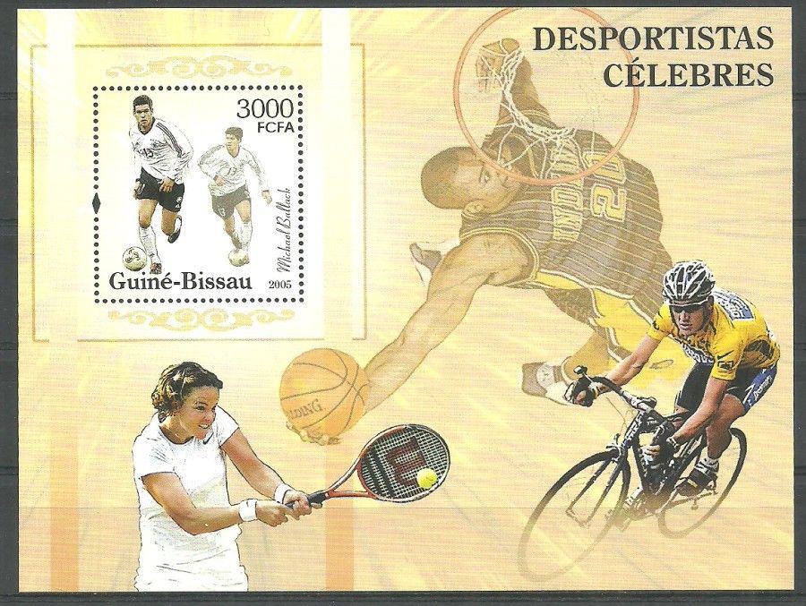 Znaczek Gwinea Bissau 2005 Mi bl 523 Czyste **