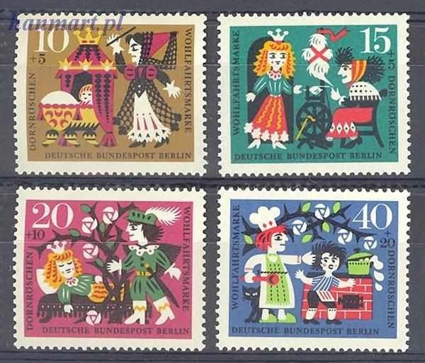 Znaczek Berlin Niemcy 1964 Mi 237-240 Czyste **