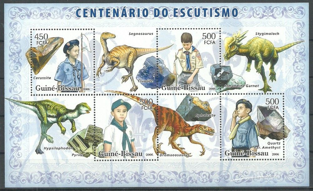 Znaczek Gwinea Bissau 2006 Mi ark 3391-3394 Czyste **