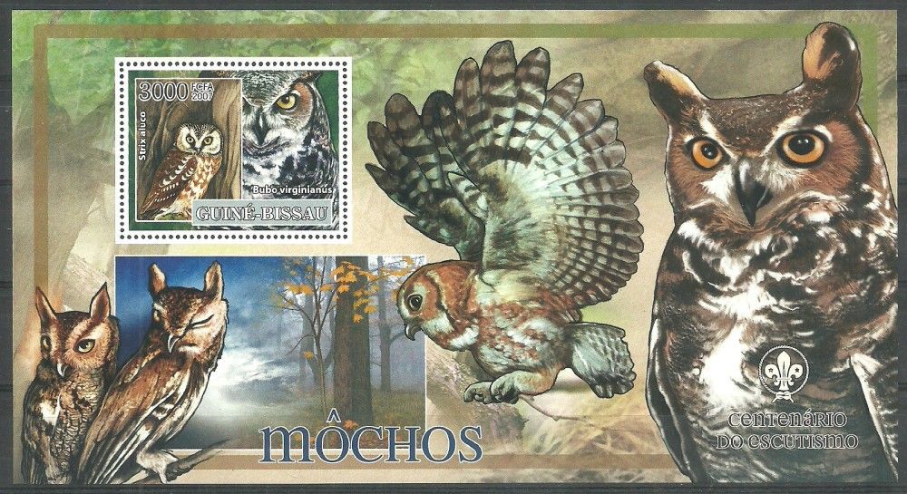 Znaczek Gwinea Bissau 2007 Mi bl 606 Czyste **