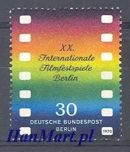 Znaczek Berlin Niemcy 1970 Mi 358 Czyste **