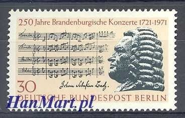 Znaczek Berlin Niemcy 1971 Mi 392 Czyste **
