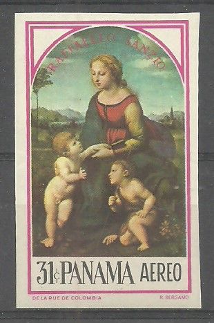 Znaczek Panama 1966 Mi 875B Czyste **