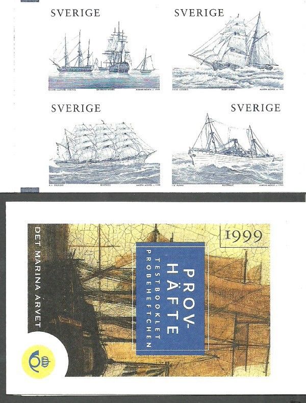 Znaczek Szwecja 1999 Mi mh 251ND Czyste **