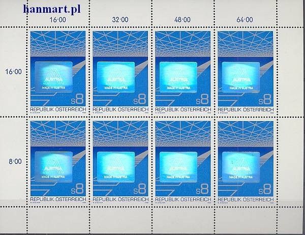 Znaczek Austria 1988 Mi ark 1936 Czyste **