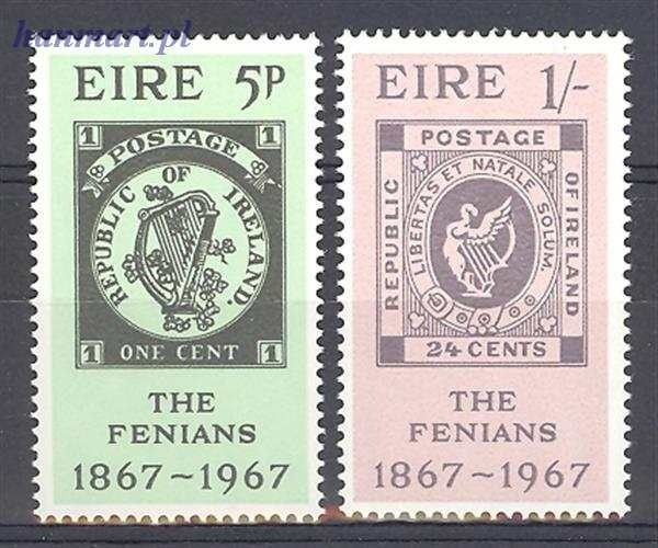 Znaczek Irlandia 1967 Mi 198-199 Czyste **