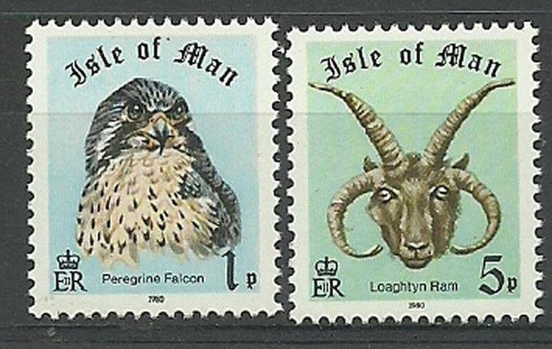 Znaczek Wyspa Man 1980 Mi 180-181 Czyste **