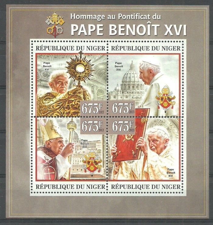 Znaczek Niger 2013 Mi ark 2167-2170 Czyste **