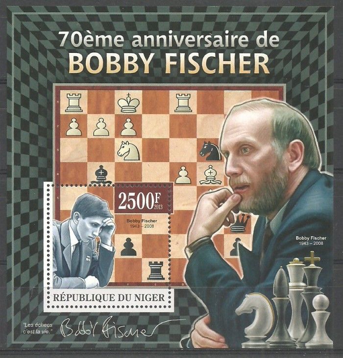 Znaczek Niger 2013 Mi bl 183 Czyste **