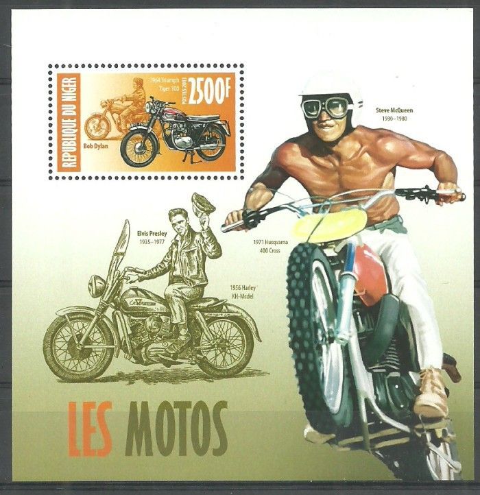 Znaczek Niger 2013 Mi bl 203 Czyste **