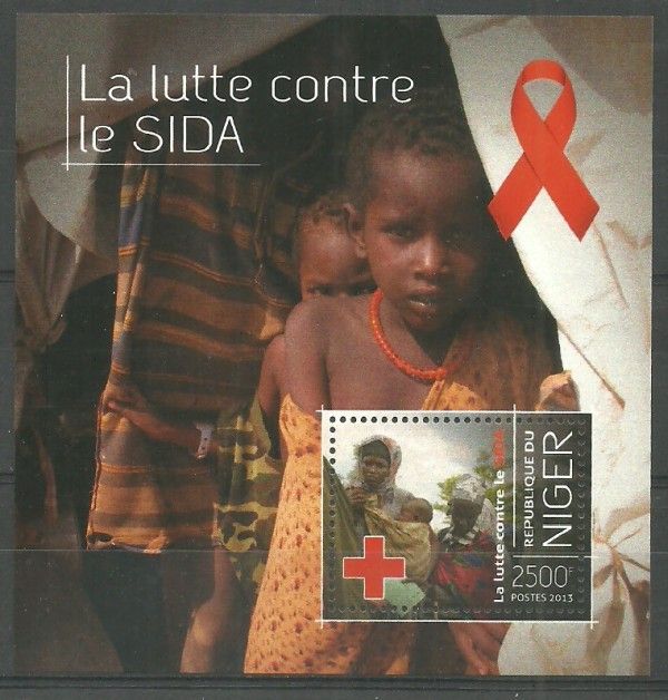 Znaczek Niger 2013 Mi bl 268 Czyste **