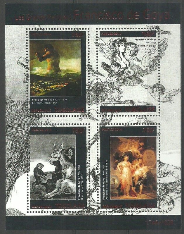 Znaczek Togo 2014 Mi ark 5918-5921 Czyste **