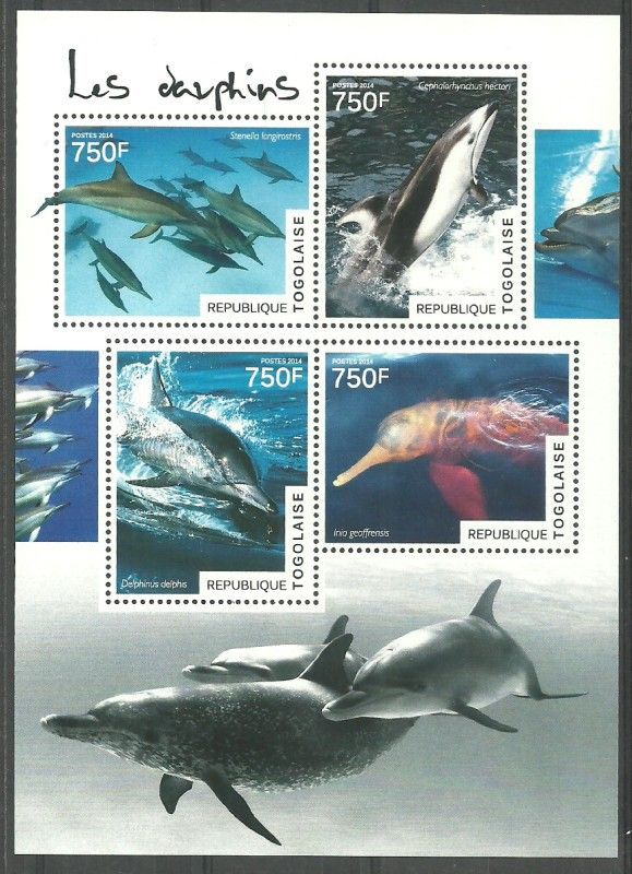Znaczek Togo 2014 Mi ark 6161-6164 Czyste **
