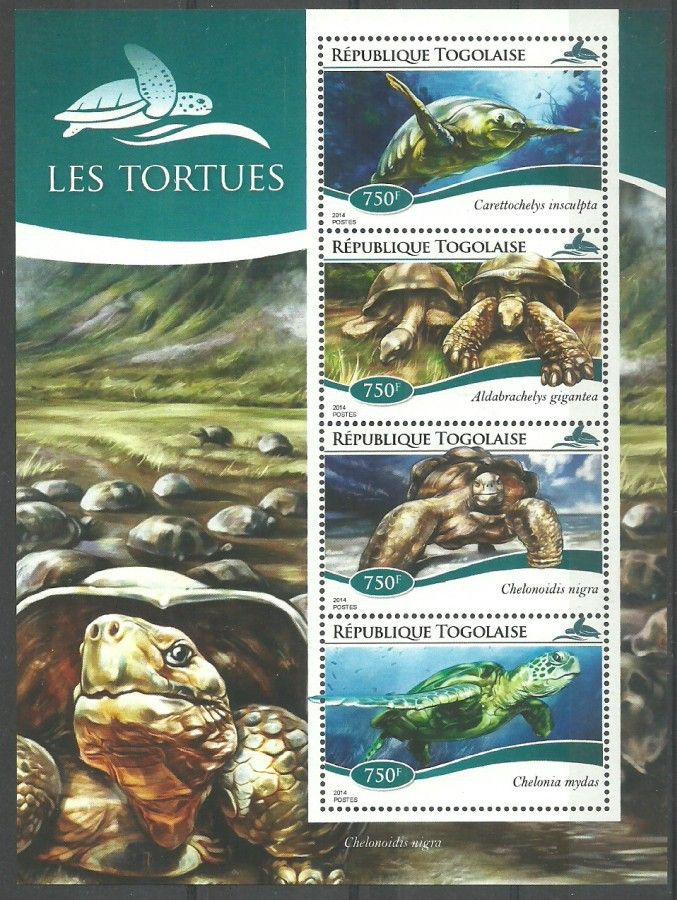 Znaczek Togo 2014 Mi ark 6411-6414 Czyste **