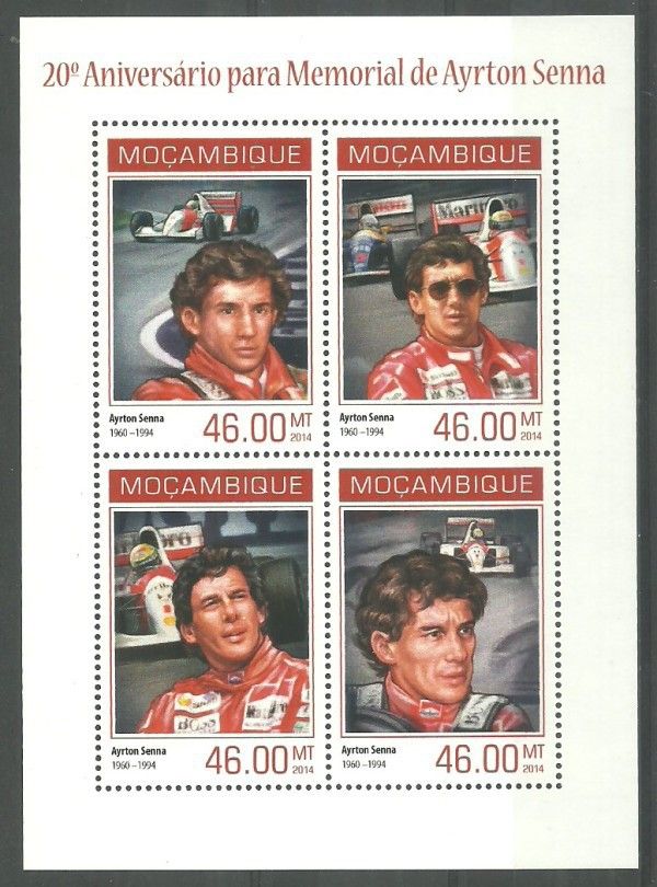 Znaczek Mozambik 2014 Mi ark 7210-7213 Czyste **