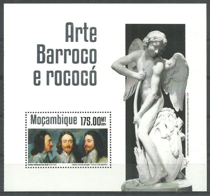 Znaczek Mozambik 2014 Mi bl 924 Czyste **