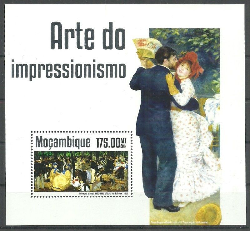 Znaczek Mozambik 2014 Mi bl 926 Czyste **