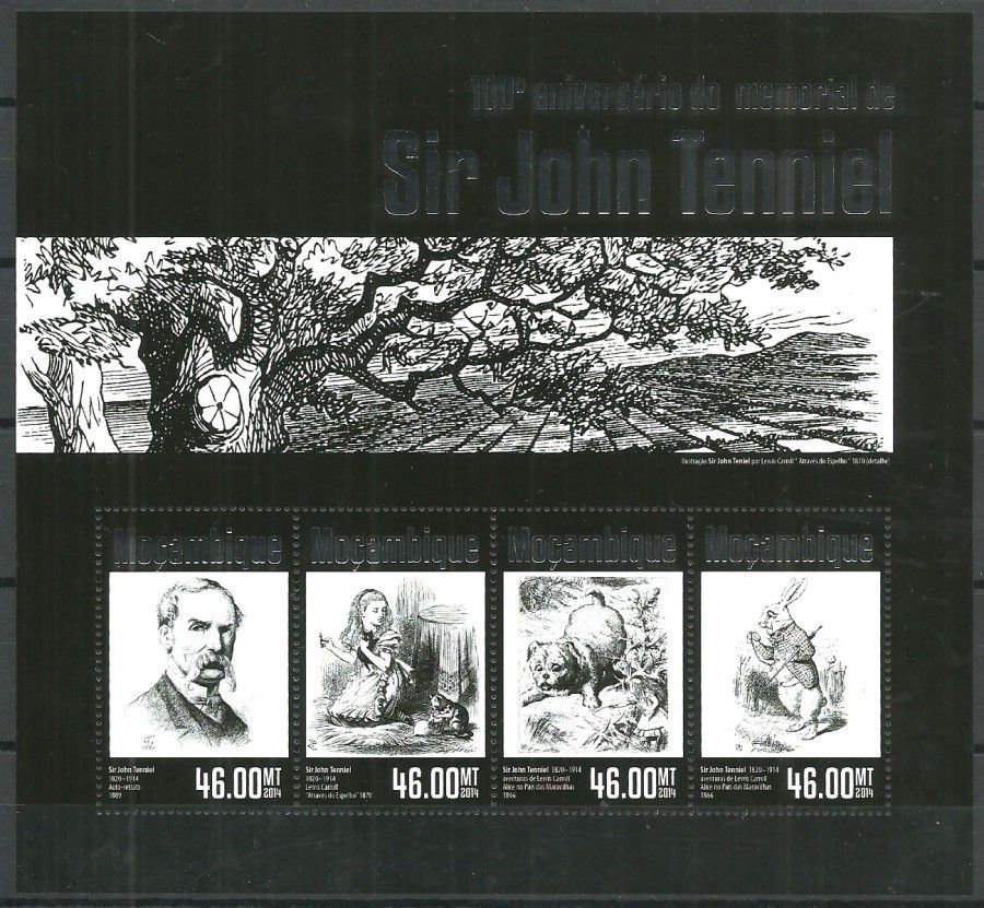 Znaczek Mozambik 2014 Mi ark 7475-7478 Czyste **