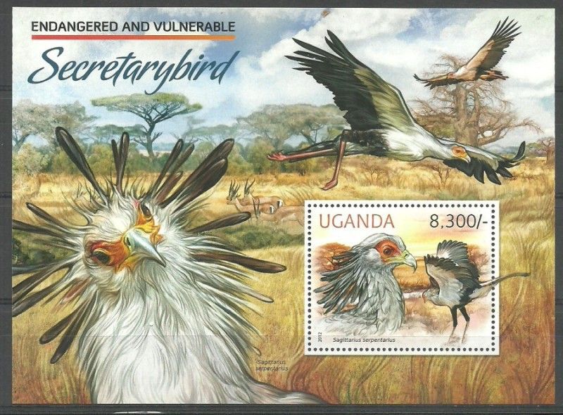 Znaczek Uganda 2012 Mi bl 413 Czyste **