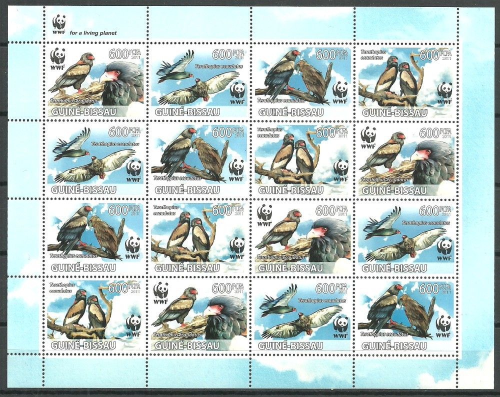 Gwinea Bissau 2011 Mi zd ark 5229-5232 Czyste **