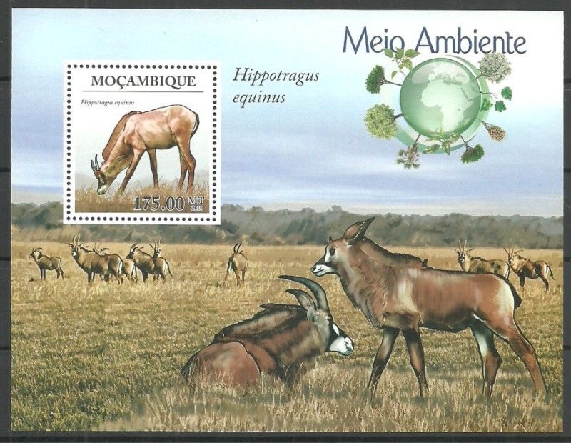 Znaczek Mozambik 2010 Mi bl 316 Czyste **
