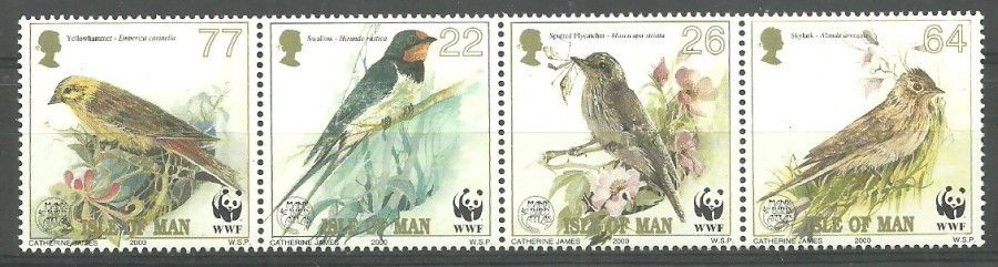 Znaczek Wyspa Man 2000 Mi 860-863 Czyste **