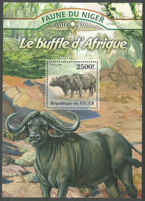 Znaczek Niger 2013 Mi bl 157 Czyste **