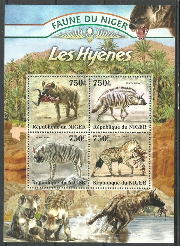 Znaczek Niger 2013 Mi ark 2109-2112 Czyste **