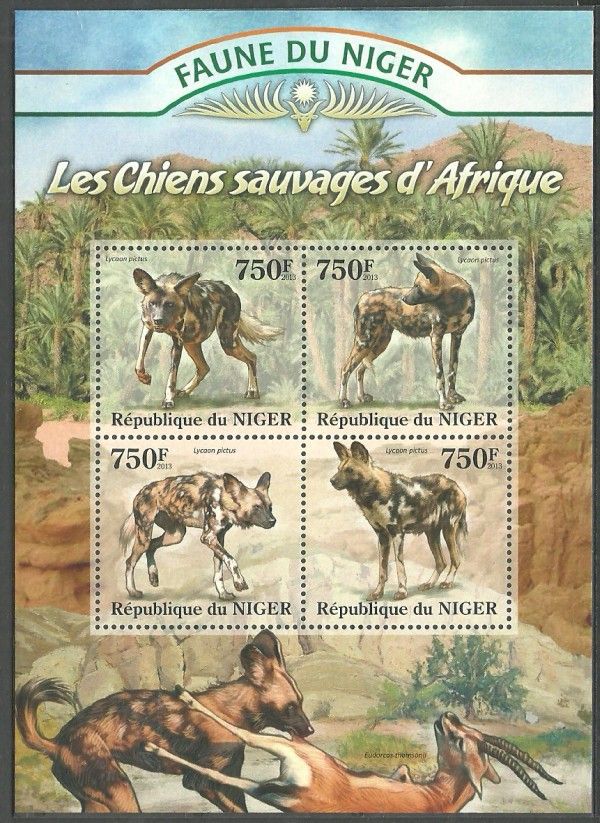 Znaczek Niger 2013 Mi ark 2113-2116 Czyste **