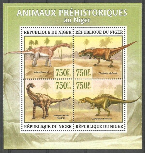 Znaczek Niger 2013 Mi ark 2177-2180 Czyste **