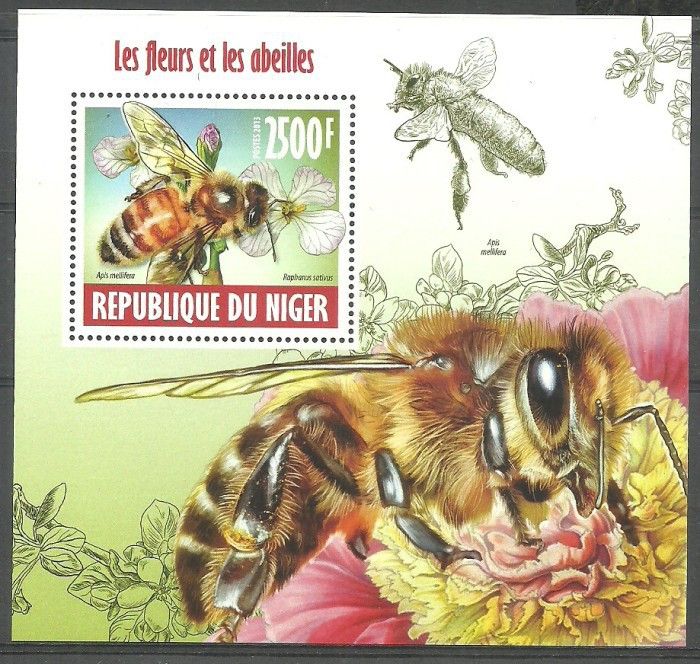 Znaczek Niger 2013 Mi bl 226 Czyste **