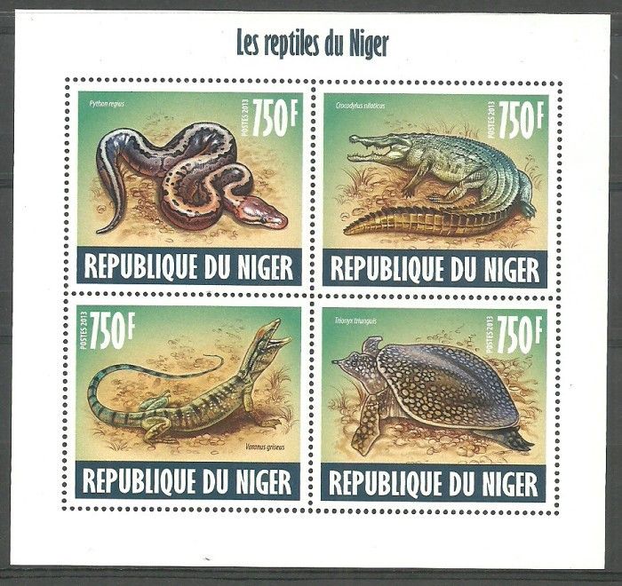 Znaczek Niger 2013 Mi ark 2426-2429 Czyste **